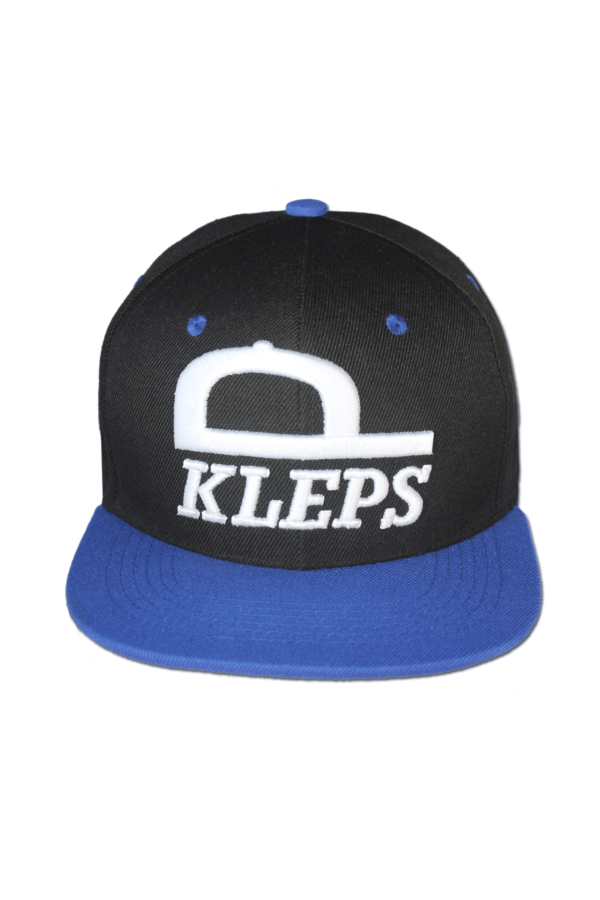 KLEPS Originals Blue Snapback Cap Front