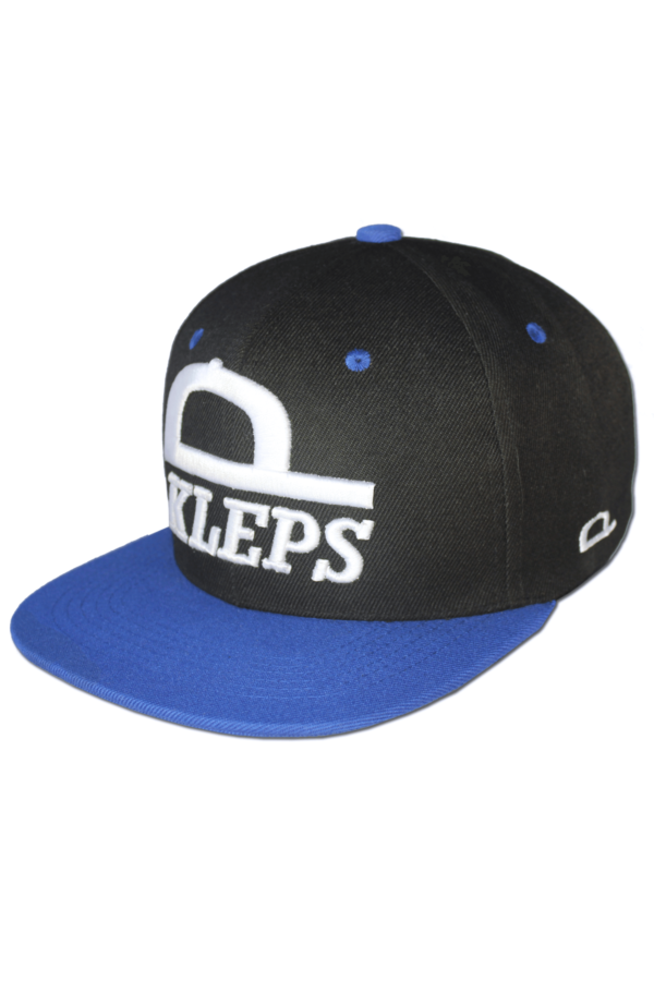 KLEPS Originals Blue Snapback Cap Frontside